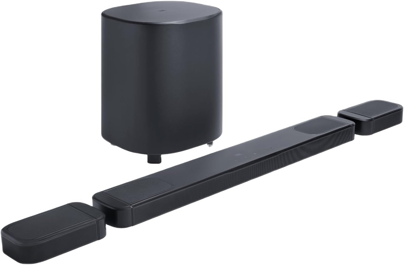 JBL Bar 1000MK2 7.1.4 channel soundbar system with detachable surround speakers, MultiBeam 3.0™, Dolby Atmos® and DTS:X®