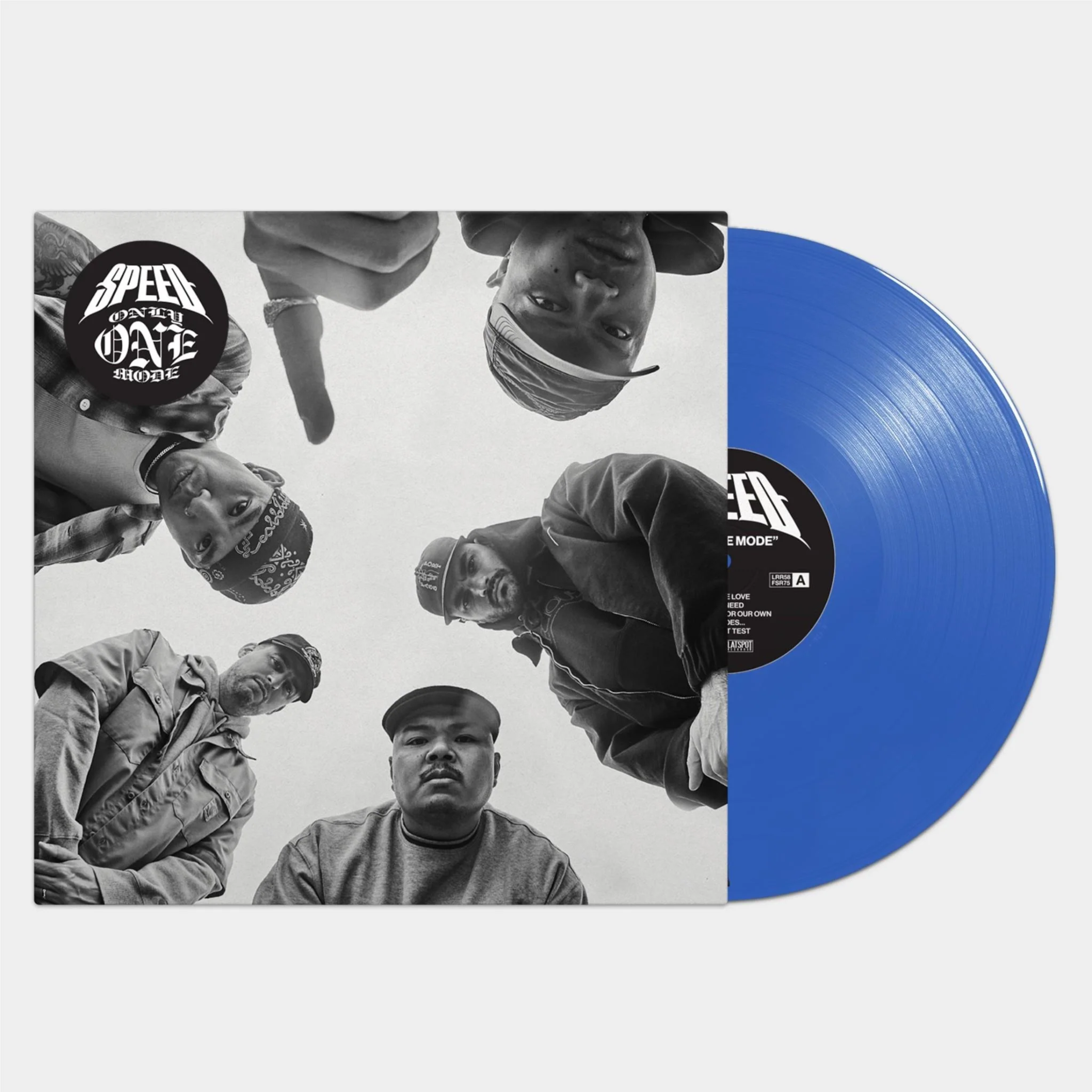 SPEED - ONLY ONE MODE Royal Blue Vinyl Record