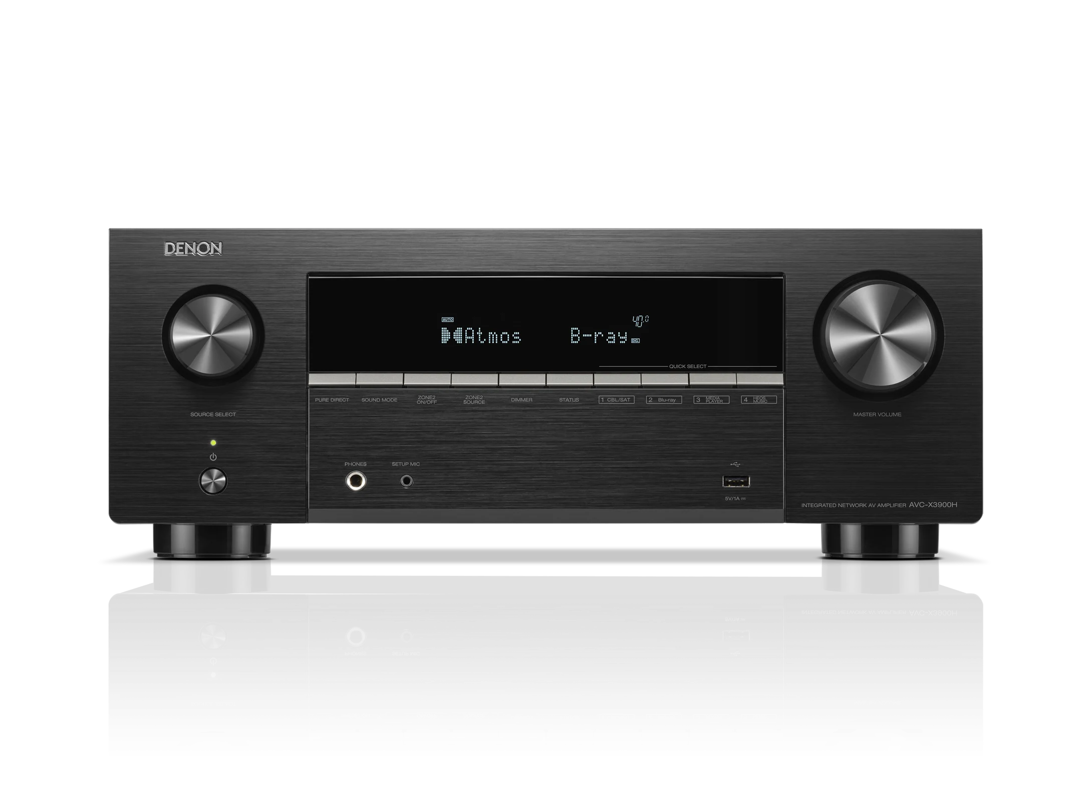 Denon AVC-X3900H 9.4 Ch. 105W 4K/8K Dolby Atmos AV Amplifier