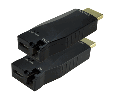 AV Gear AVG-FO100 Set Optical HDMI Extender (Pair)