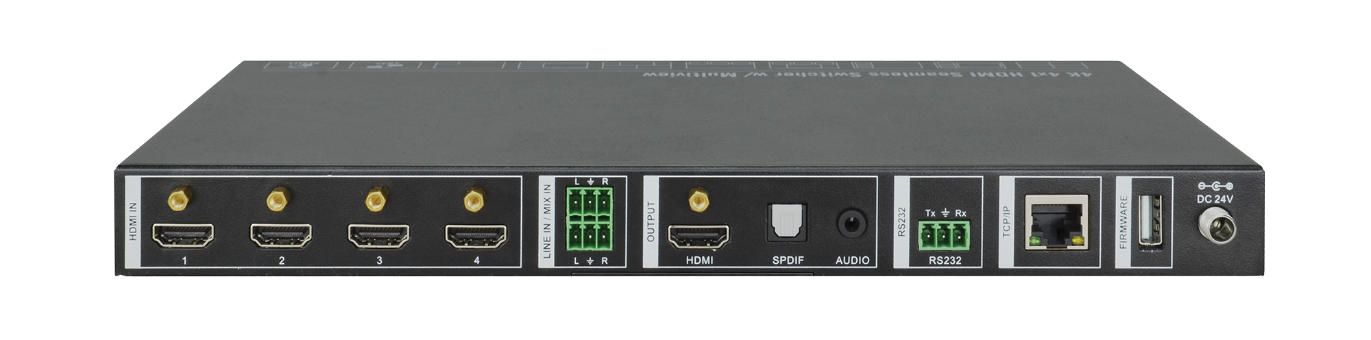 AVG-SCU41-MV 4 x 1 Seamless Switcher with Multi-view