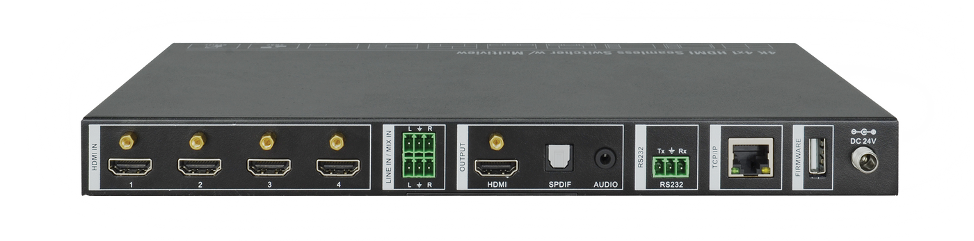 AVG-SCU41-MV 4 x 1 Seamless Switcher with Multi-view