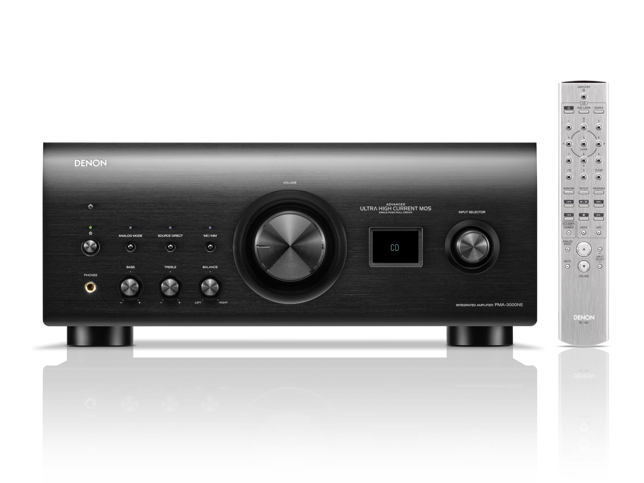 Denon PMA-3000NE - 2 Ch. 80W Integrated Amplifier with MM/MC phono stage