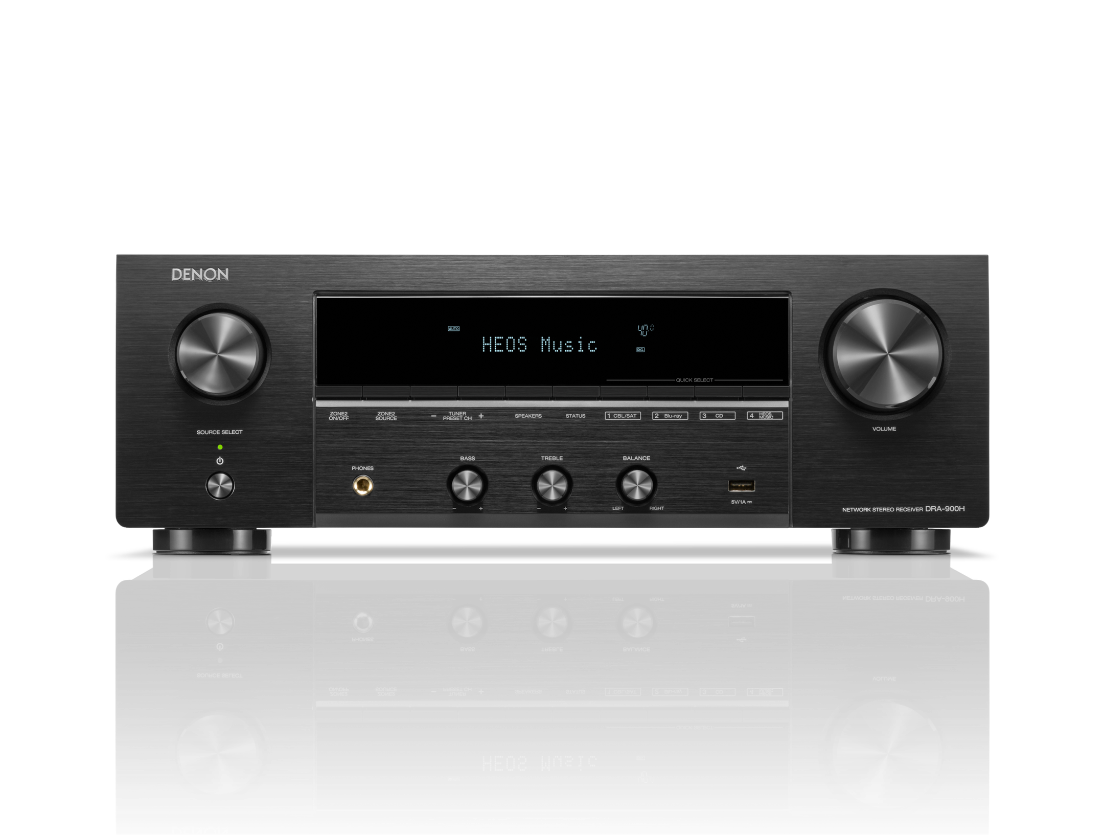 Denon DRA-900H 2.2 Ch. 145 8K AV Receiver with HEOS® Built-in