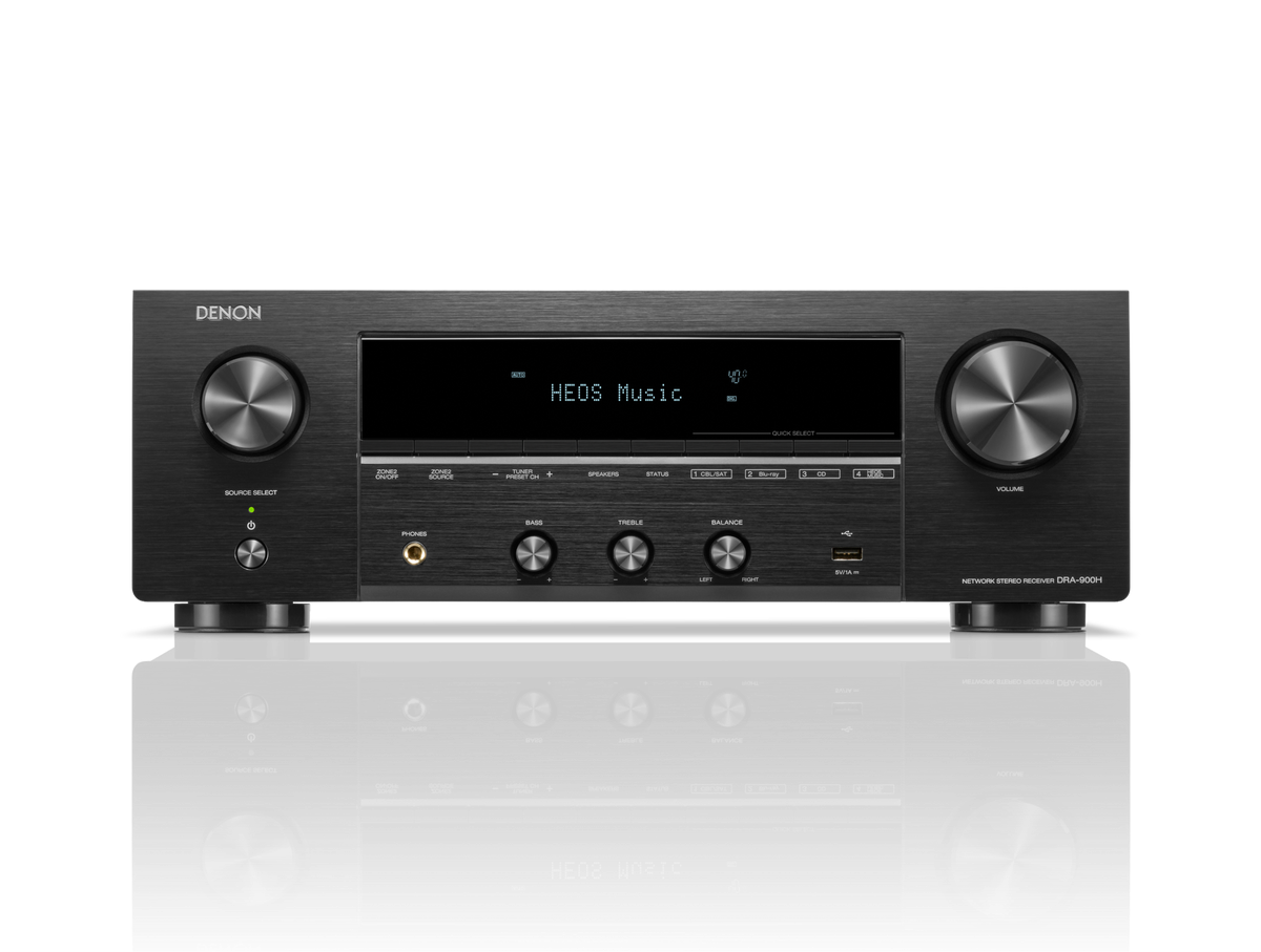 Polk Signature ES20 + Denon DRA-900H 2.2 Ch. 145 8K AV Receiver + Denon DP-300F Turntable