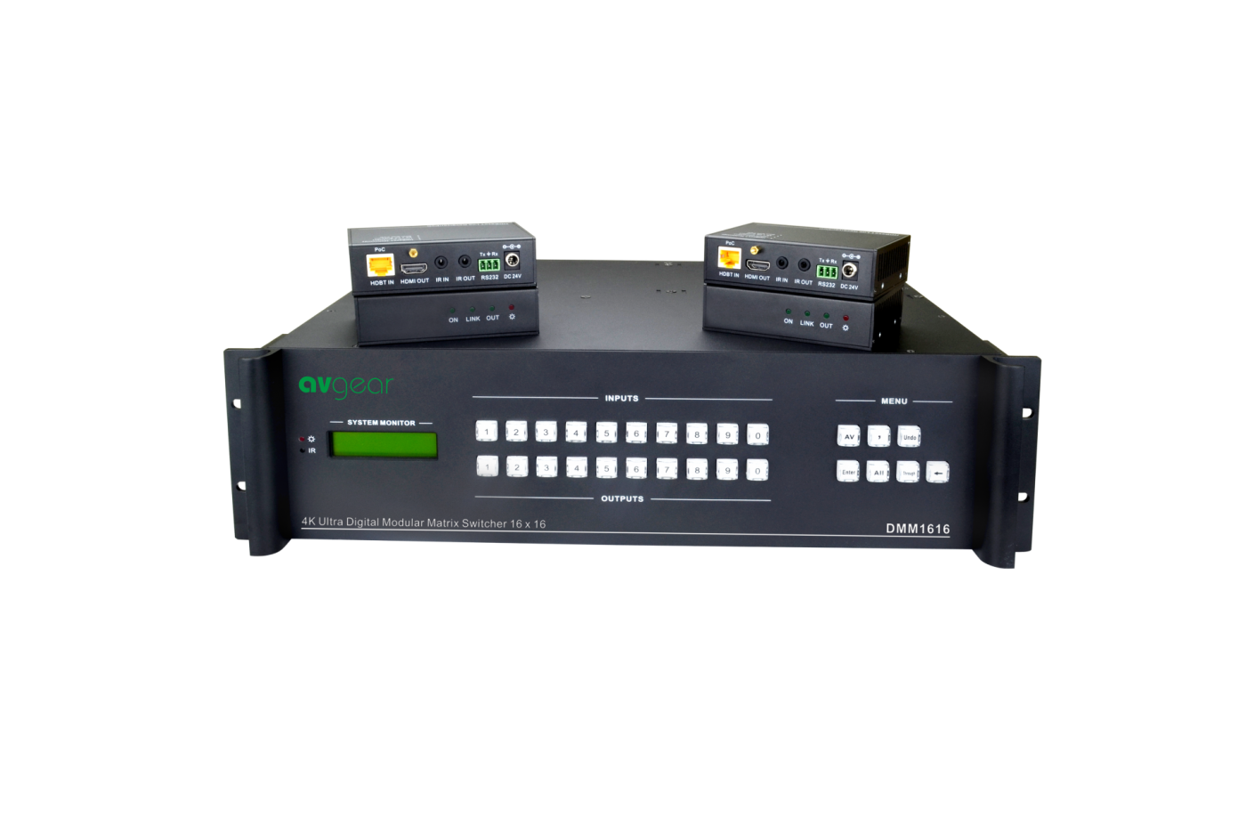 AV Gear AVG-DMM1616 PBK