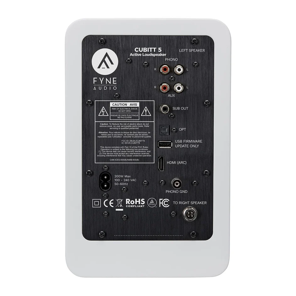 Fyne Audio Cubitt 5 Wireless Active Bookshelf