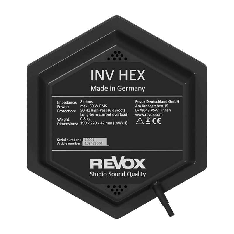 Revox INV HEX COVER