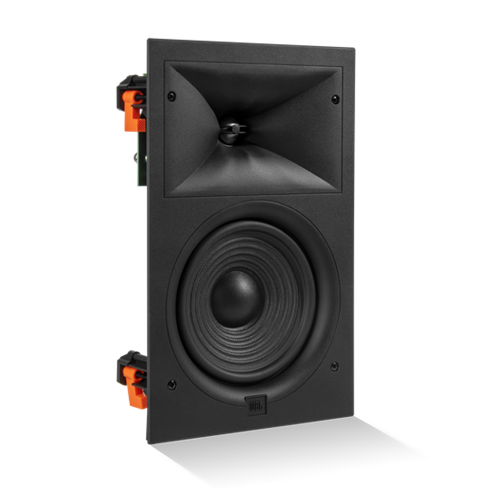 JBL Stage 2 - 6.5" In-Wall EA Archtect. Speaker - RECTANGLE 1" Aluminium Dome Tweeter