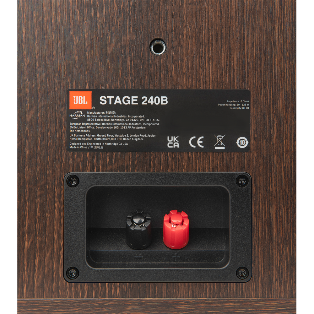 JBL Stage 2 240B Bookshelf Speakers 1" / 4.5" HDi+ Waveguide