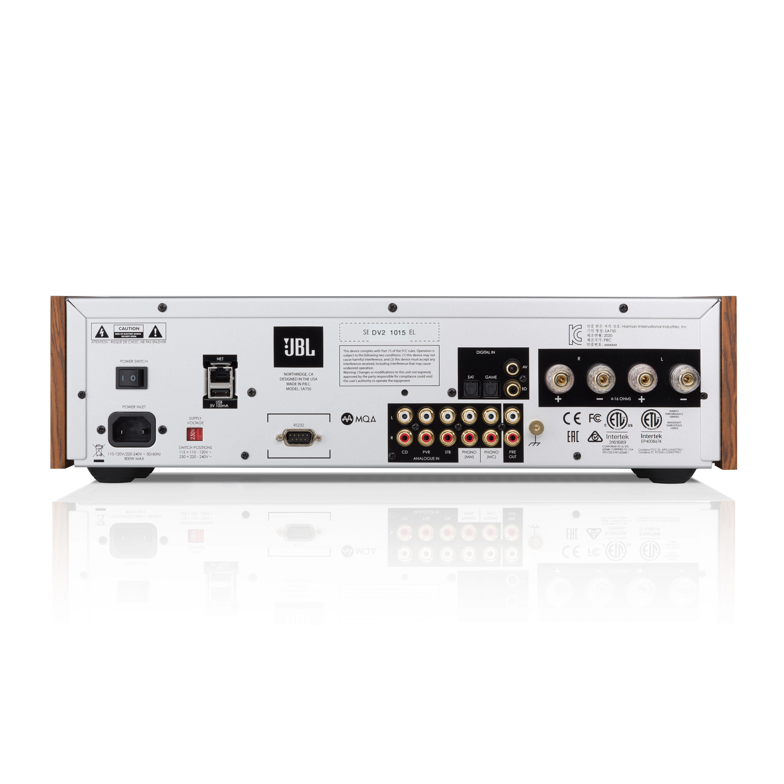 JBL SA750 Streaming Integrated Stereo Amplifier - Anniversary Edition