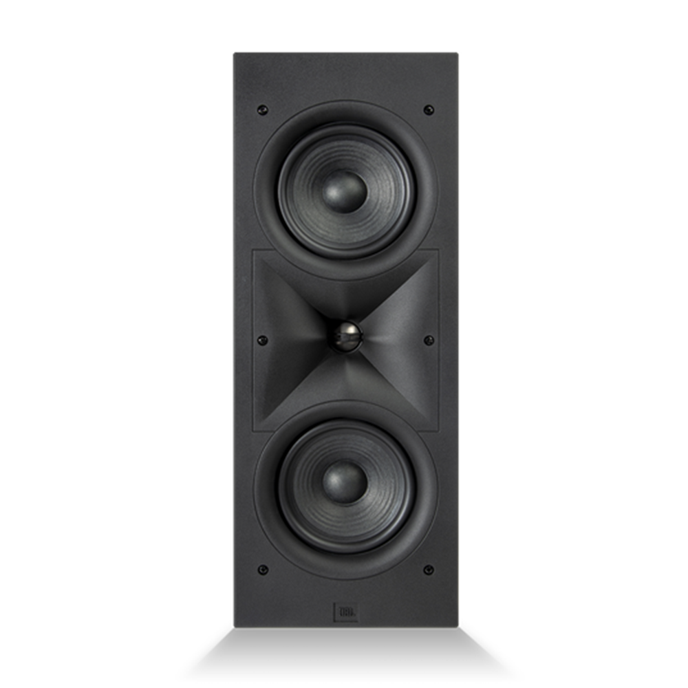 JBL Stage 2 - 2 x 5.25" LCR EA In-Wall Speaker - RECTANGLE 1" Aluminium Dome Tweeter