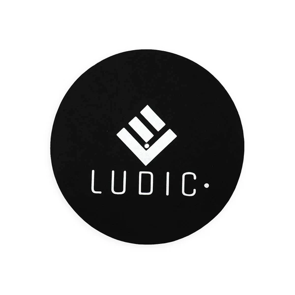 Ludic Anti-static Logo Felt LP Slipmat