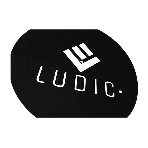 Ludic Anti-static Logo Felt LP Slipmat