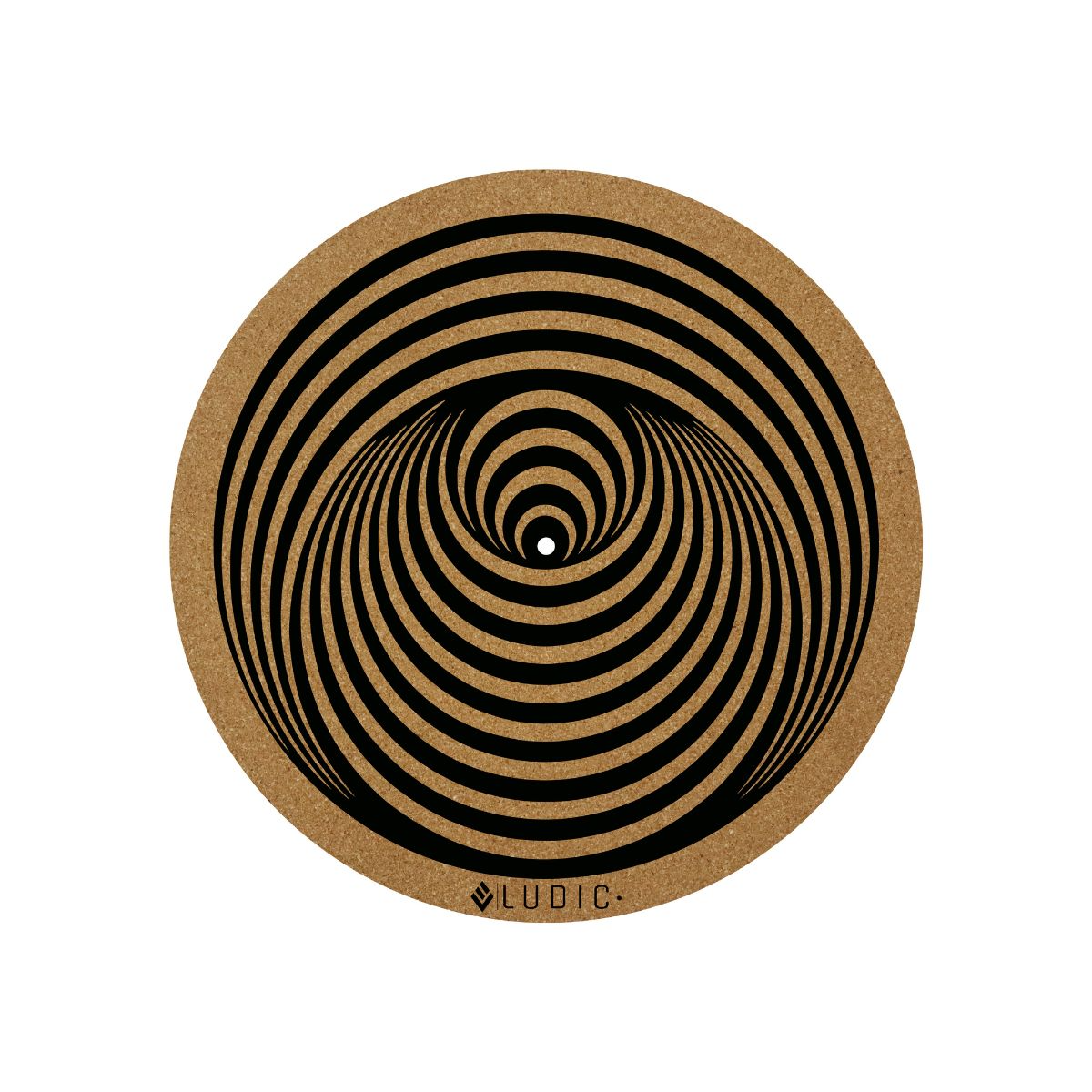 Ludic Cork LP slip mat Vortex