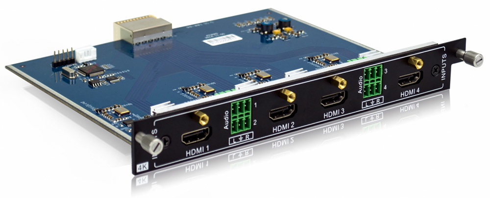 AV Gear AVG-MC-4I-UHA Modular Input Card