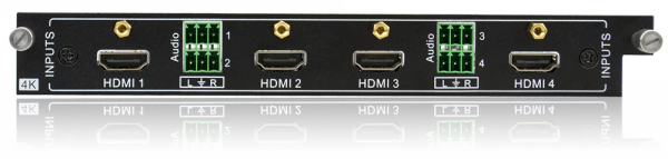 AV Gear AVG-MC-4I-UHA Modular Input Card