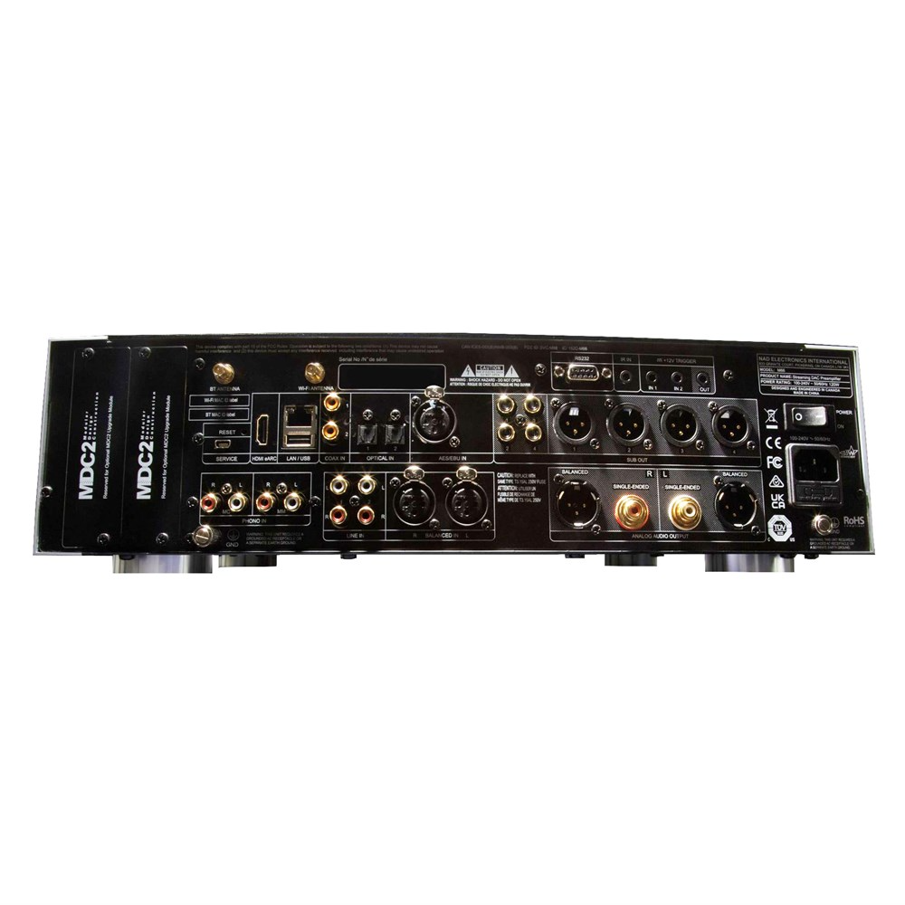NAD M66 BLUOS Streaming DAC-Preamplifier