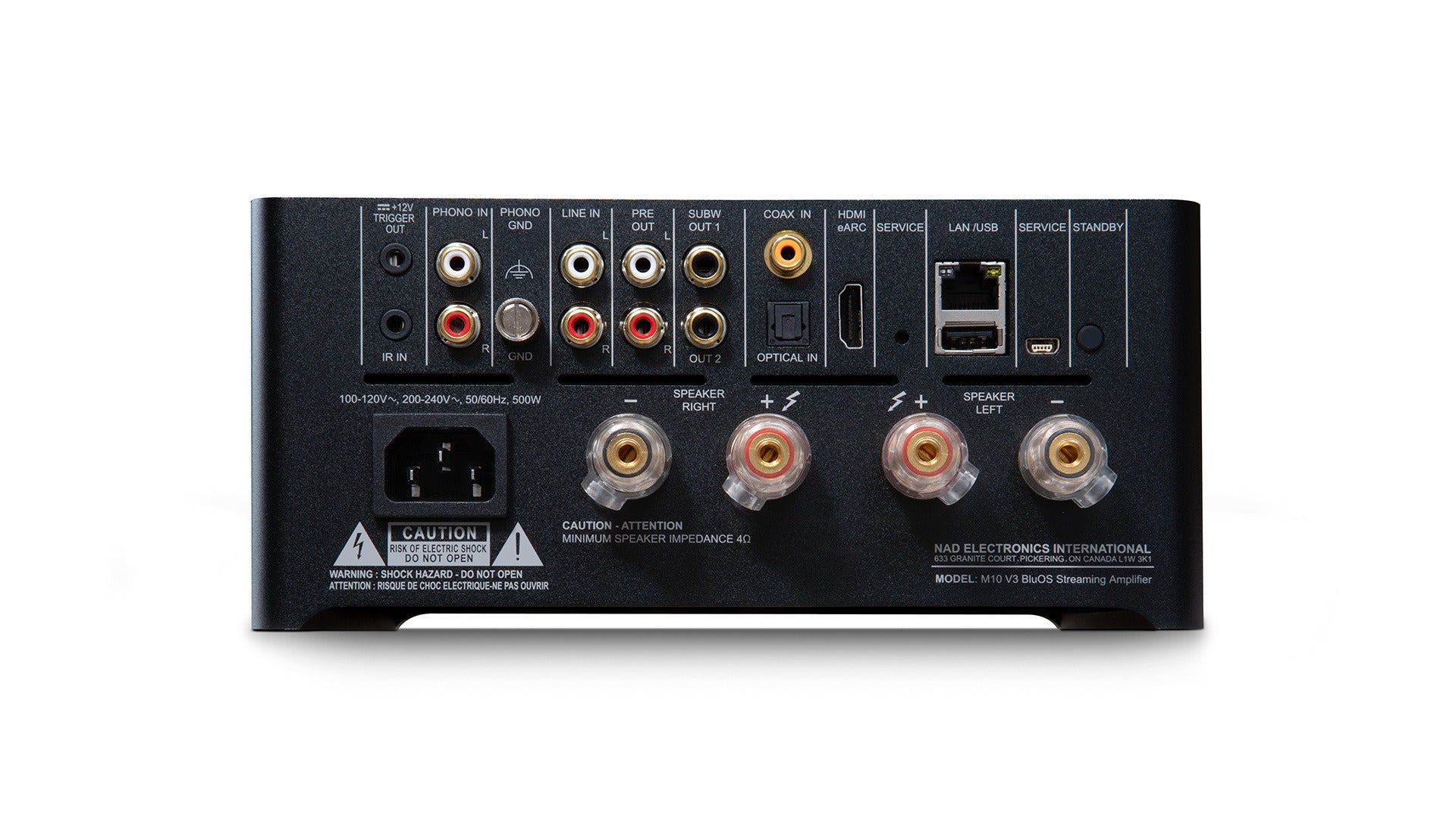 NAD Masters M10 V3 BluOS Streaming Amplifier