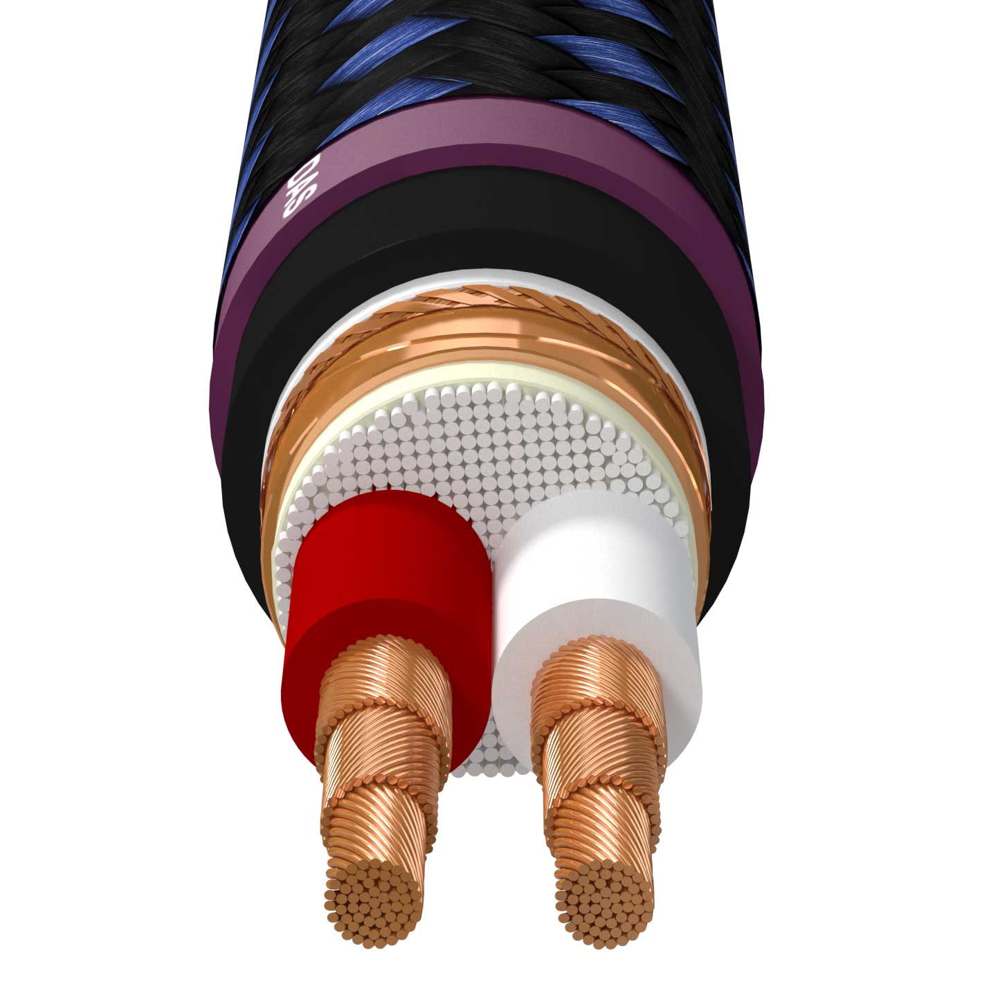 DAS-4.1 Top-of-the-line bulk balanced cable - Per Meter