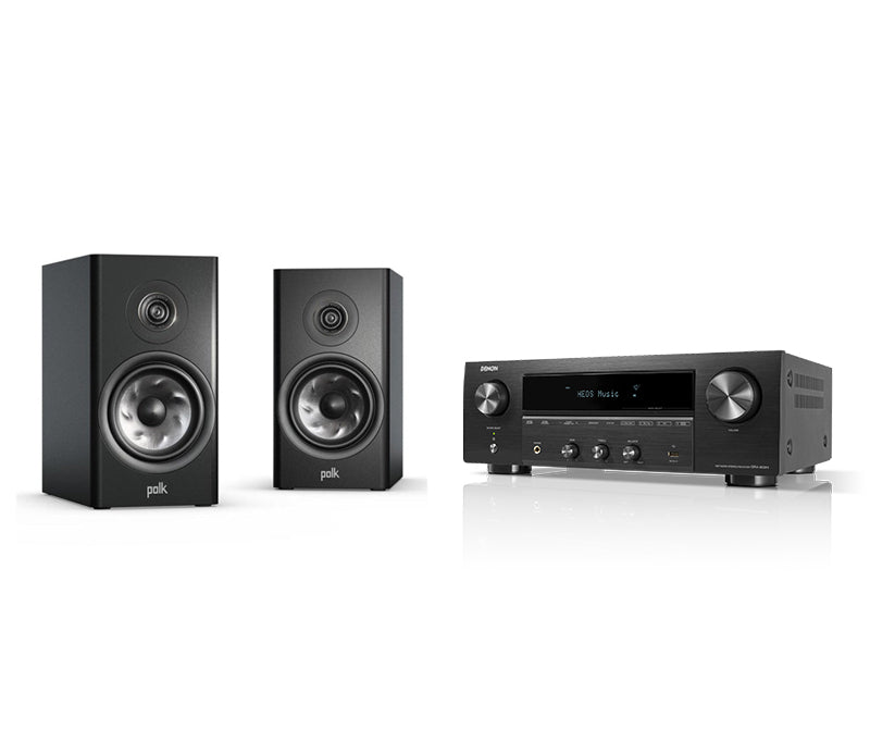 Polk Reserve R200 + Denon DRA-900H Bundle