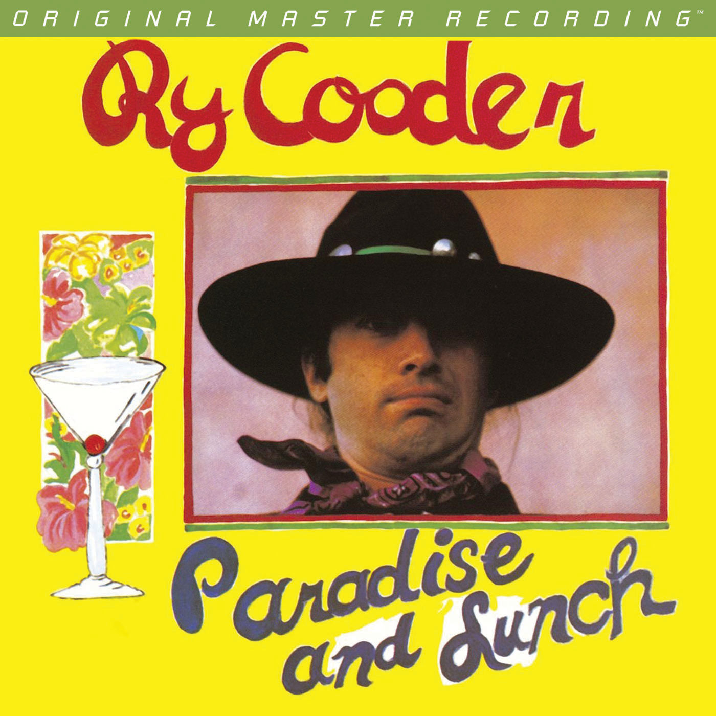 Ry Cooder - Paradise and Lunch Original Master Recording Vinyl
