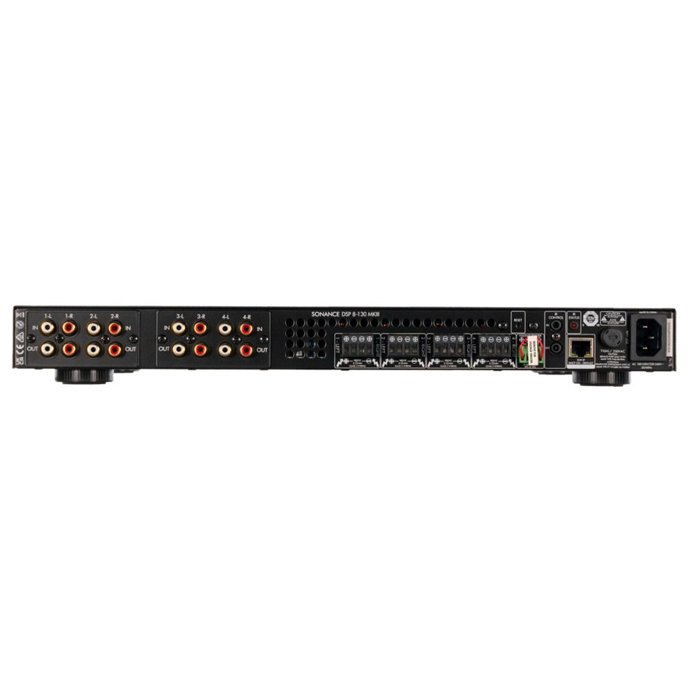 Sonance Sonamp DSP-8-130 MKIII amplifier 8x 130W 8-Ch 8 ohm
