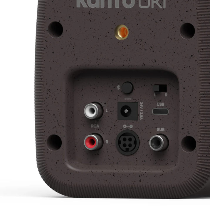 Kanto UKI 100W Desktop Speakers with Bluetooth, USB-C, Headphone out, Pair