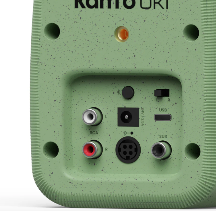 Kanto UKI 100W Desktop Speakers with Bluetooth, USB-C, Headphone out, Pair