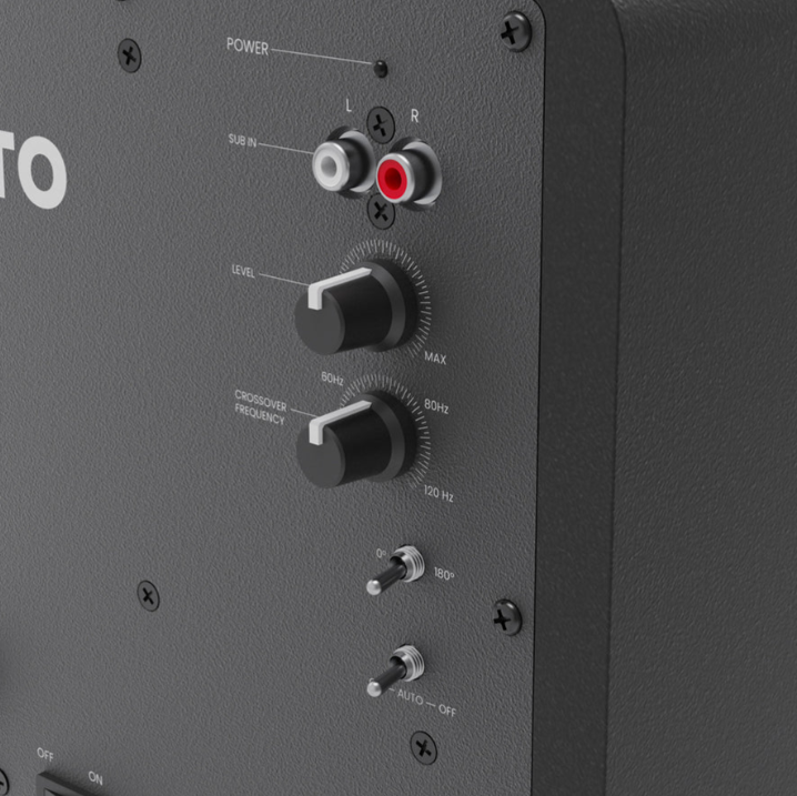 Kanto SUB6 200W 6" Sealed Powered Subwoofer