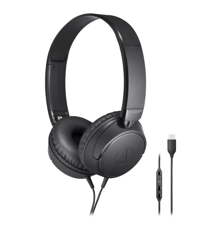 Audio Technica ATH-S120C On-Ear USB-C Headphones