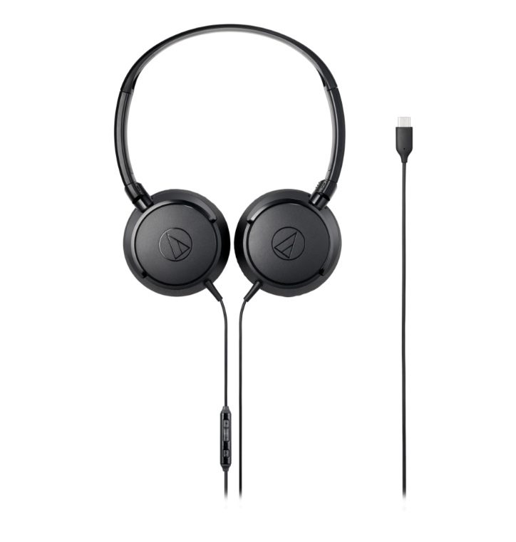 Audio Technica ATH-S120C On-Ear USB-C Headphones