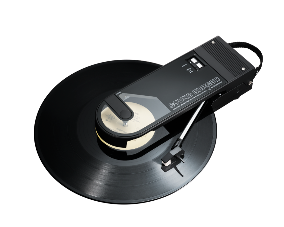 Audio Technica AT-SB727 Sound Burger - Portable Bluetooth Turntable