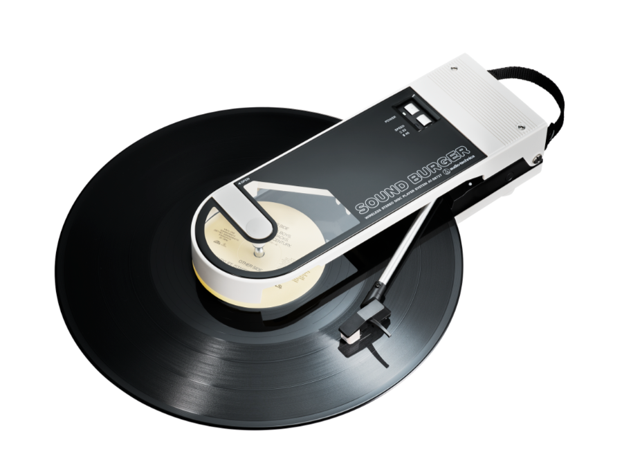 Audio Technica AT-SB727 Sound Burger - Portable Bluetooth Turntable
