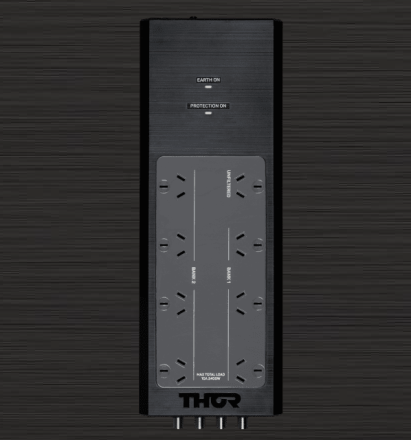 Thor P8 Prodigy – 8 Way Surge Protector with Elite Filtration Ultimate Regenerative Power Protection And Filtration