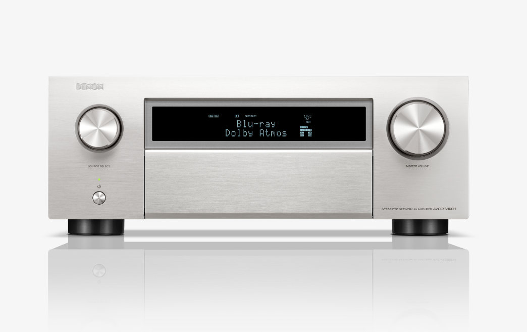 Denon AVC-X6800H 11.4 Ch. 205W 8K AV Receiver with HEOS® Built-in