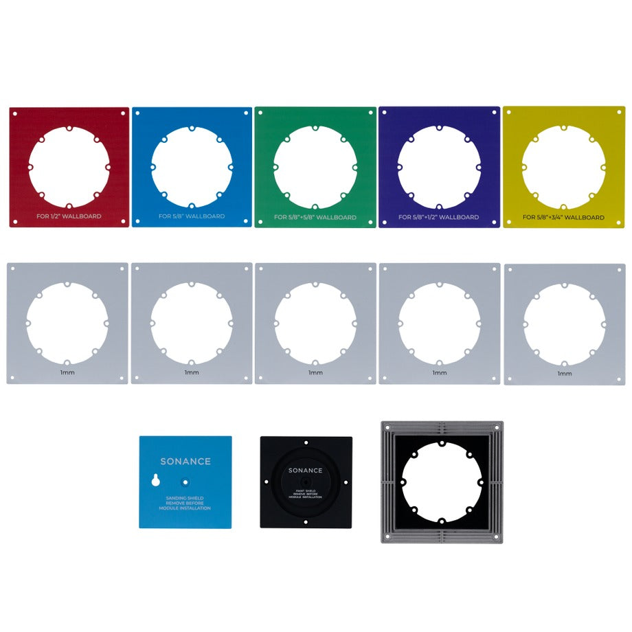 Sonance SA4-66 FLUSH Gyprock SQUARE Trim Kit Sonance