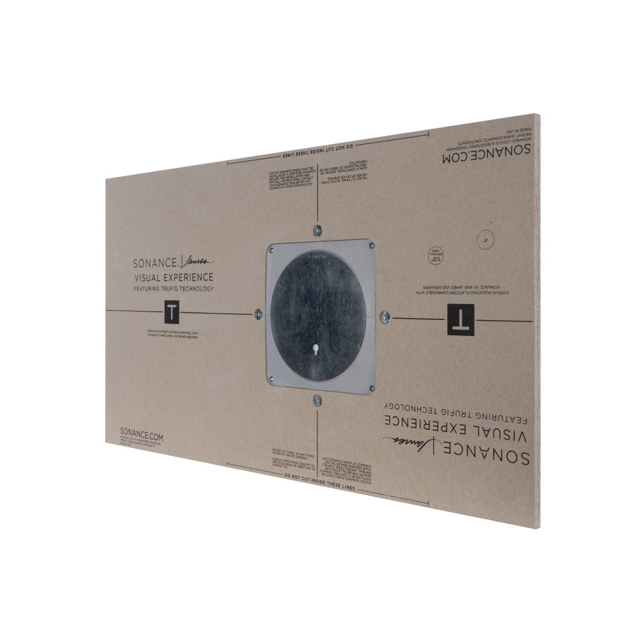 Sonance VX VXQ round 4" TRUFIG Mounting Platform 1/2" gypsum