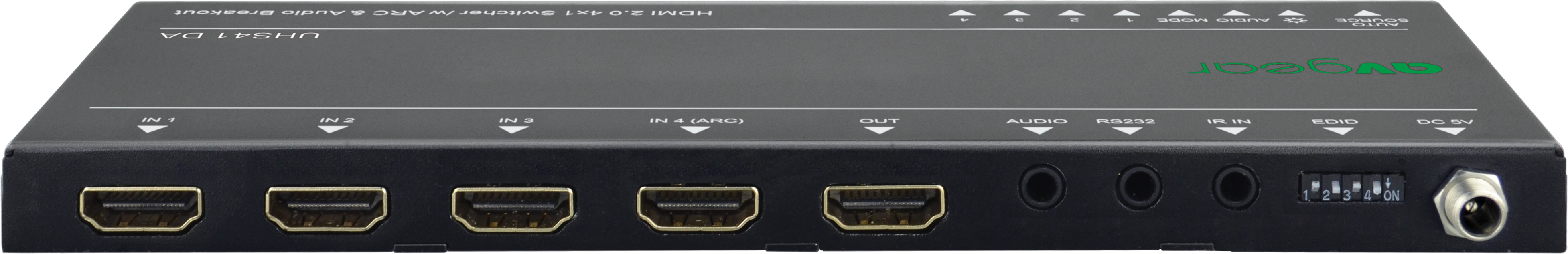 AV Gear AVG-UHS41-DA HDMI2.0 4×1 Switcher