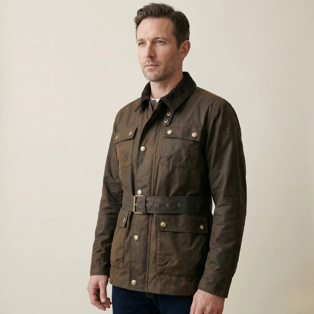 BEAUCAIRE British Millerain Waxed Jacket
