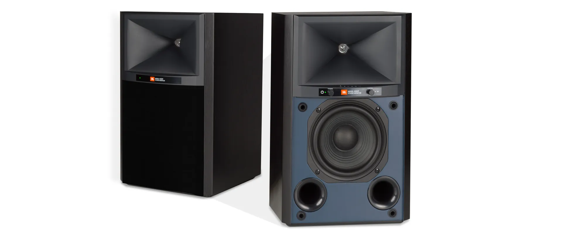 JBL 4305P Studio Monitor Powered Bookshelf Loudspeaker System