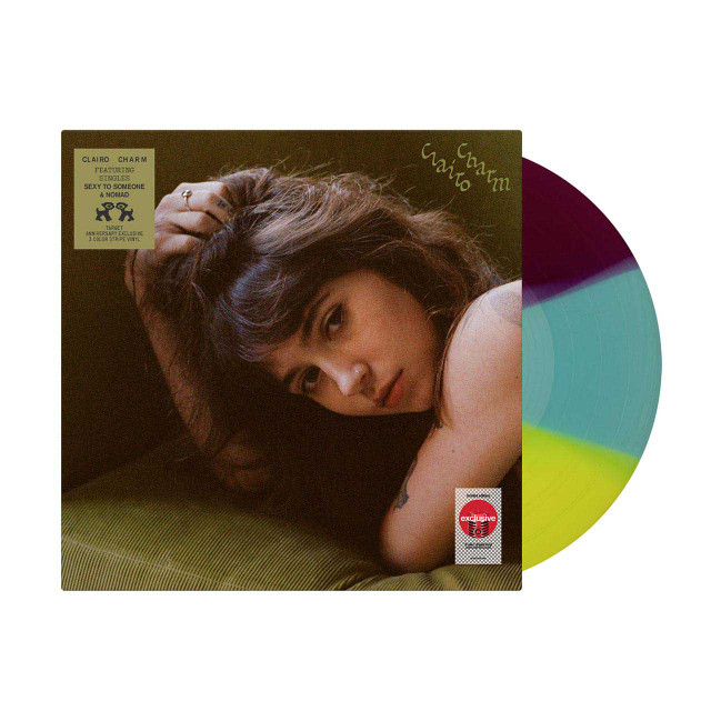 Clairo - Charm Striped 3 Colour Vinyl (Yellow, Light Blue & Purple)