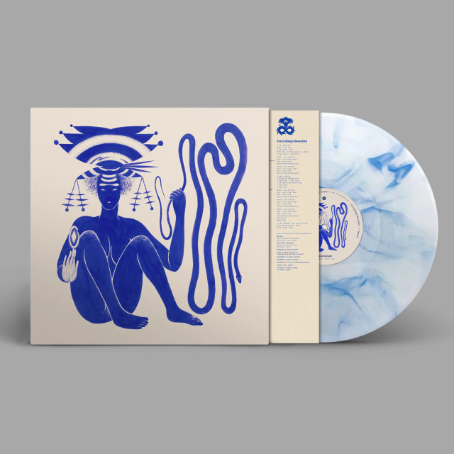 Hiatus Kaiyote - Love Heart Cheat Code - Blue & White Marbled Vinyl