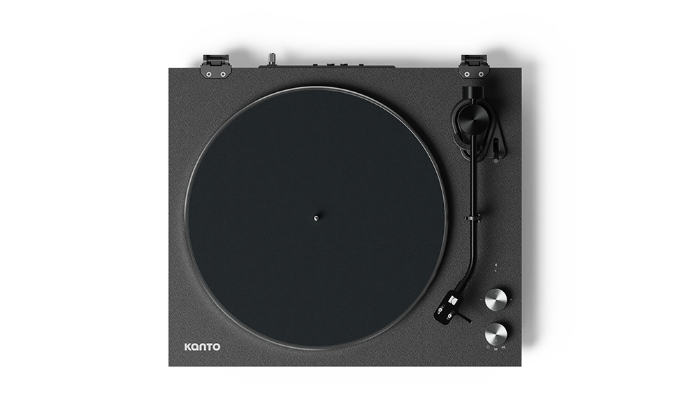 Kanto OBI3 Turntable with Bluetooth 5.3, Preamp, and Pitch Control