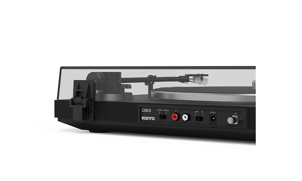 Kanto OBI3 Turntable with Bluetooth 5.3, Preamp, and Pitch Control