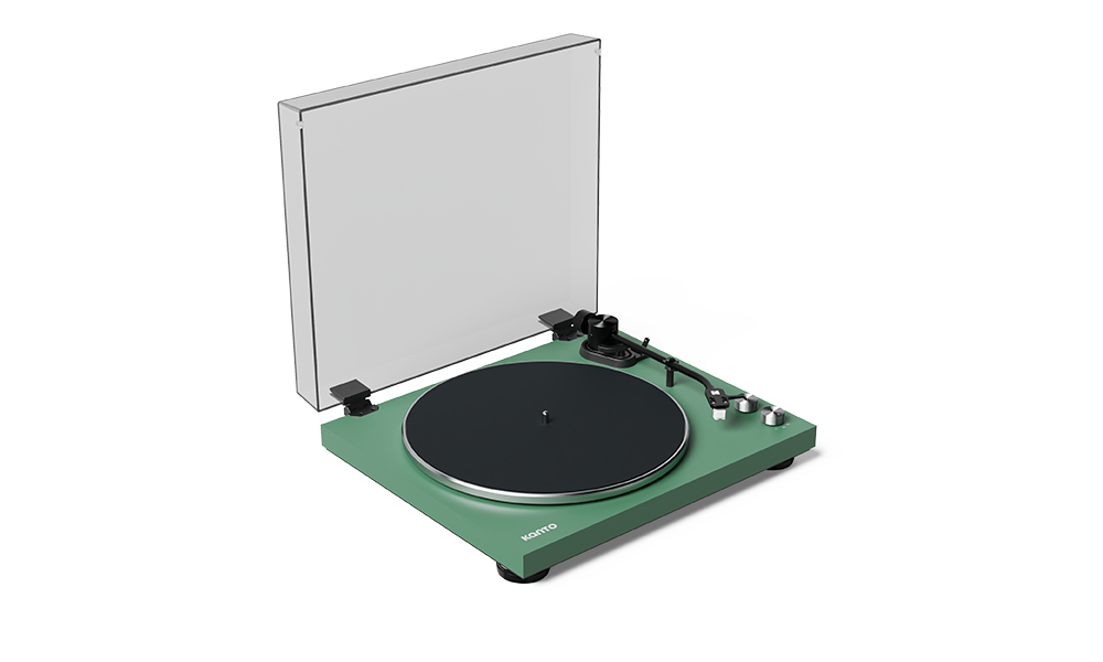 Kanto OBI3 Turntable with Bluetooth 5.3, Preamp, and Pitch Control