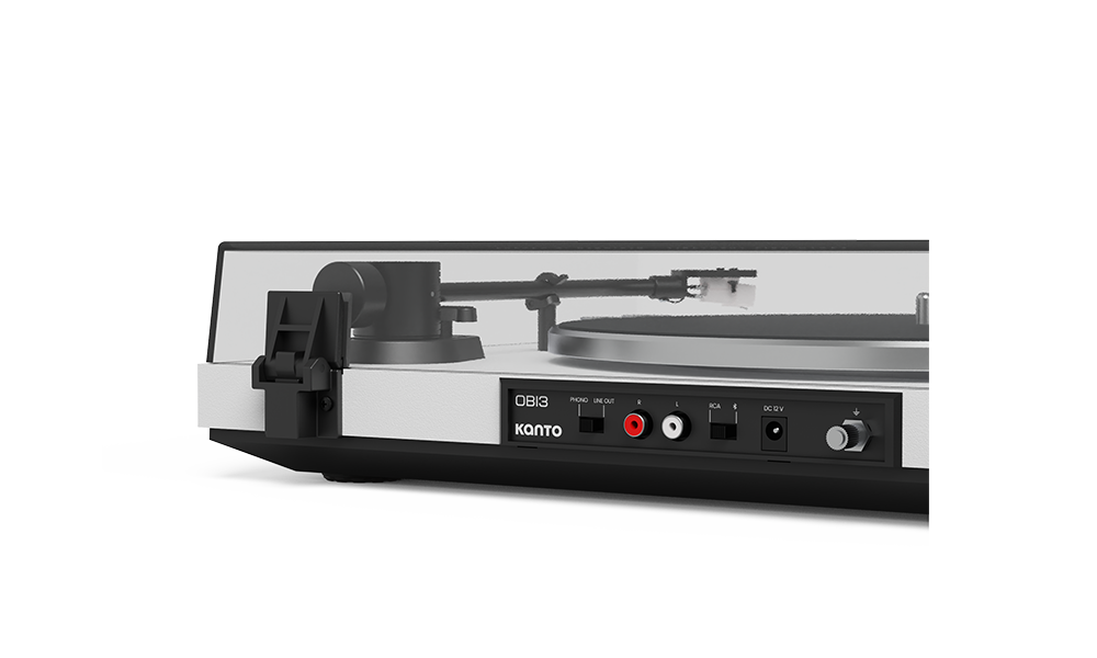 Kanto OBI3 Turntable with Bluetooth 5.3, Preamp, and Pitch Control