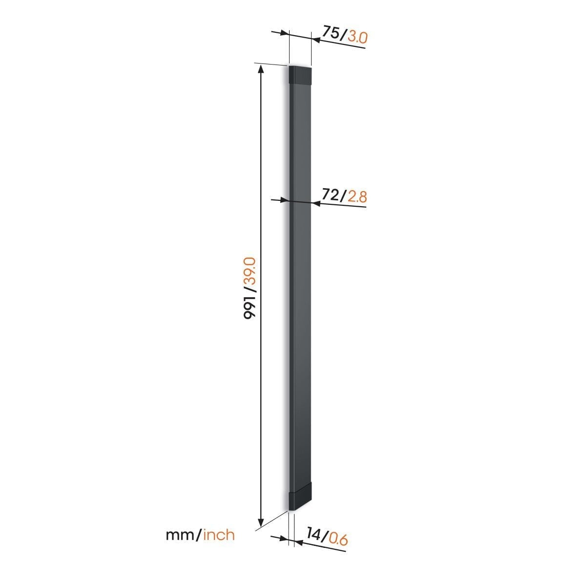 Vogel's TVA 7000 Cable cover