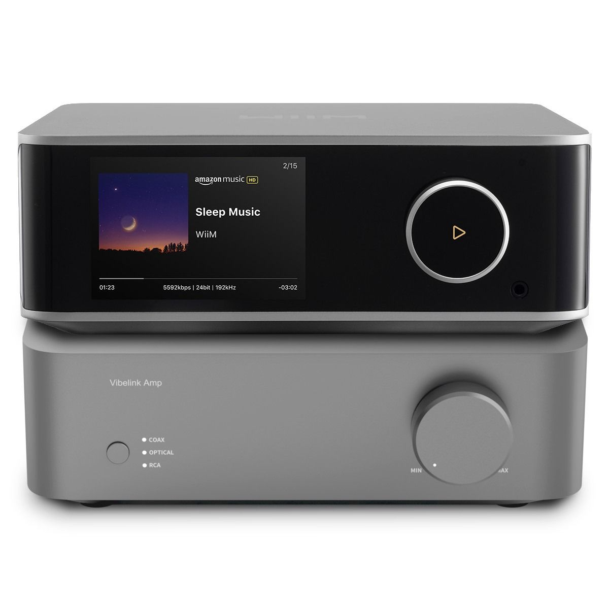 WiiM Ultra + Vibelink Amp Music Streamer & Integrated Amp Bundle