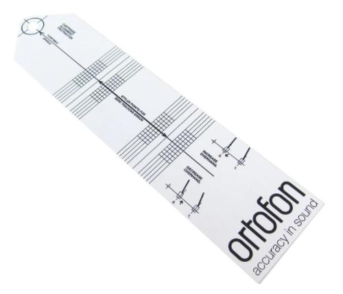 Ortofon Hi-Fi Alignment Card at Audio Influence